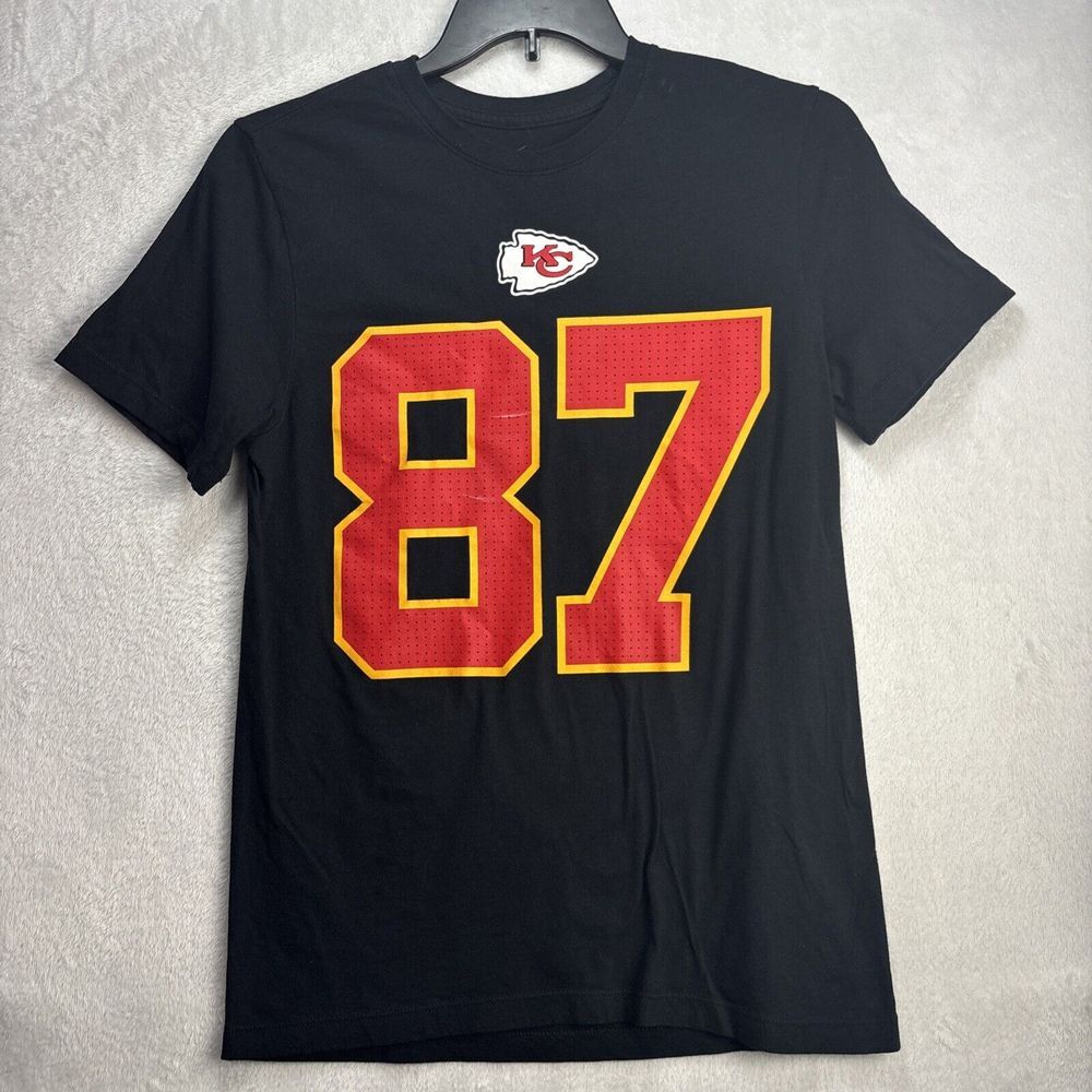 Kansas City Chiefs #87 Nike Tee Adult Small Travis Kelce